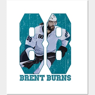 Brent Burns Seattle Game Posters and Art